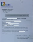 Formulaire de déclaration du travailleur